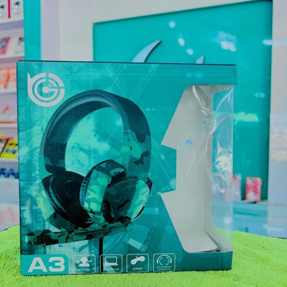 A3 LED Gaming Headphone 3.5MM