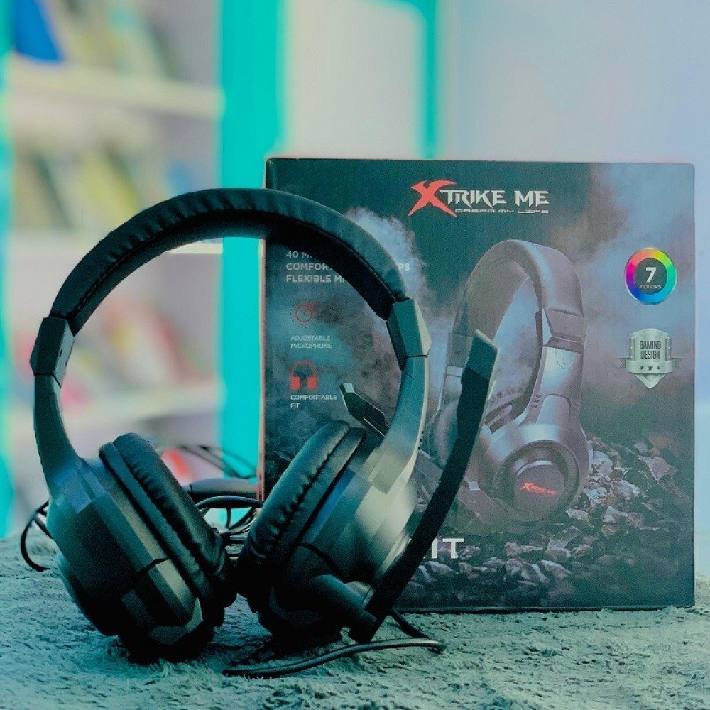 Gaming Headset Xtrike Me Backlit (RGB).