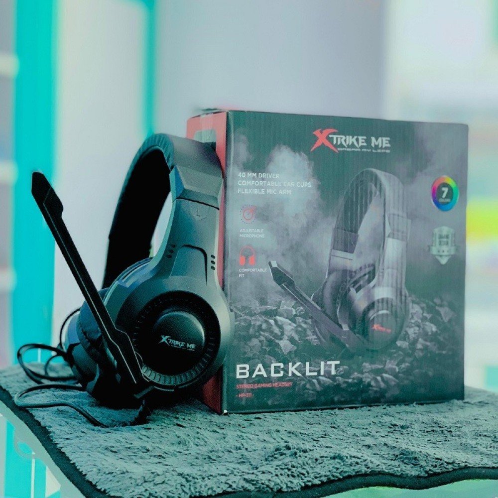 Gaming Headset Xtrike Me Backlit (RGB).