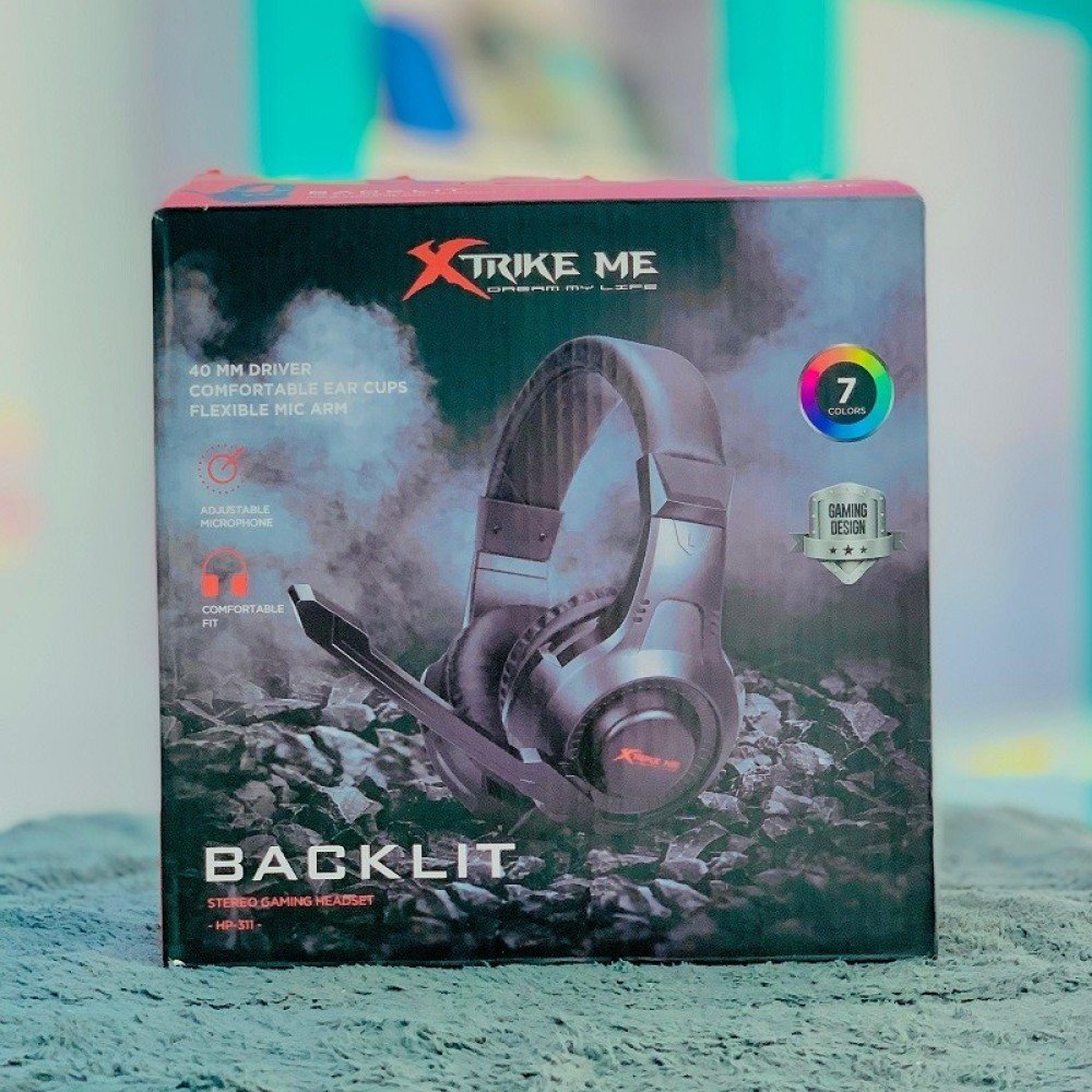 Gaming Headset Xtrike Me Backlit (RGB).
