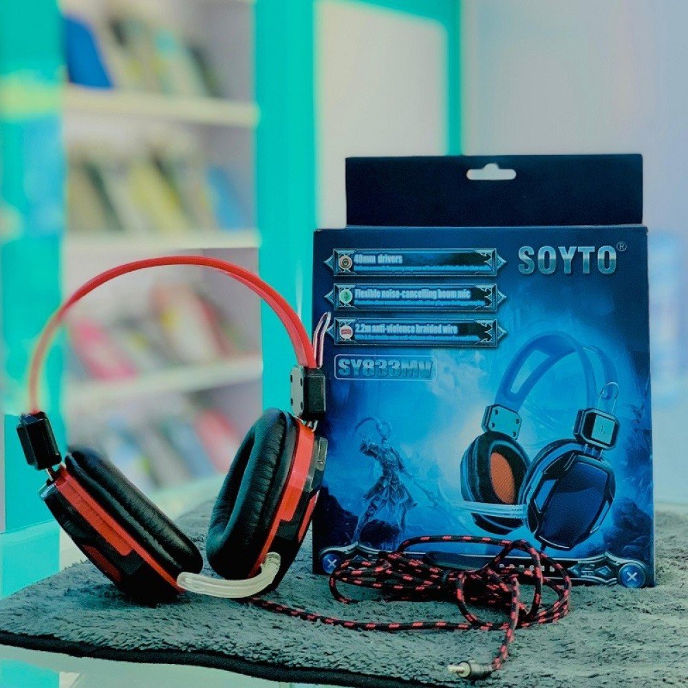 Soyto Headset SY833 2 Plug Led