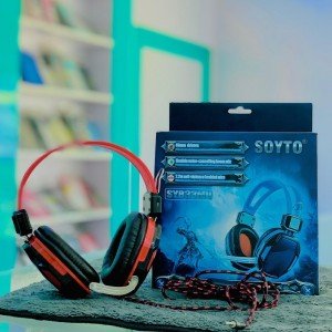 Soyto Headset SY833 2 Plug Led