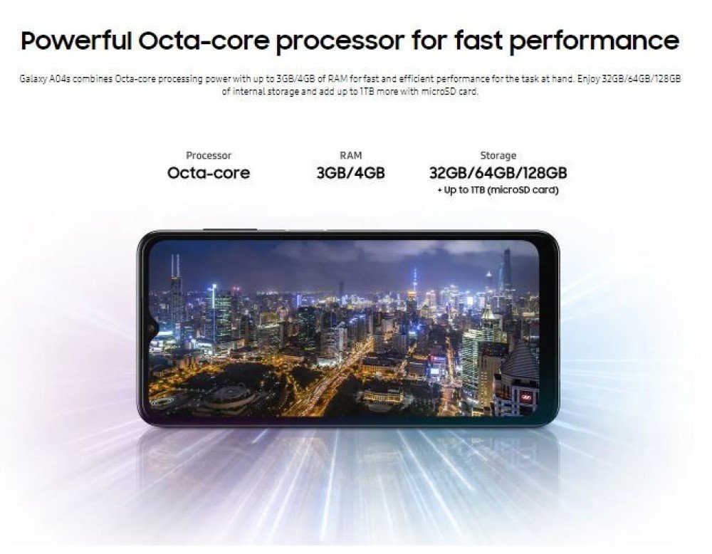 Samsung Galaxy A04s