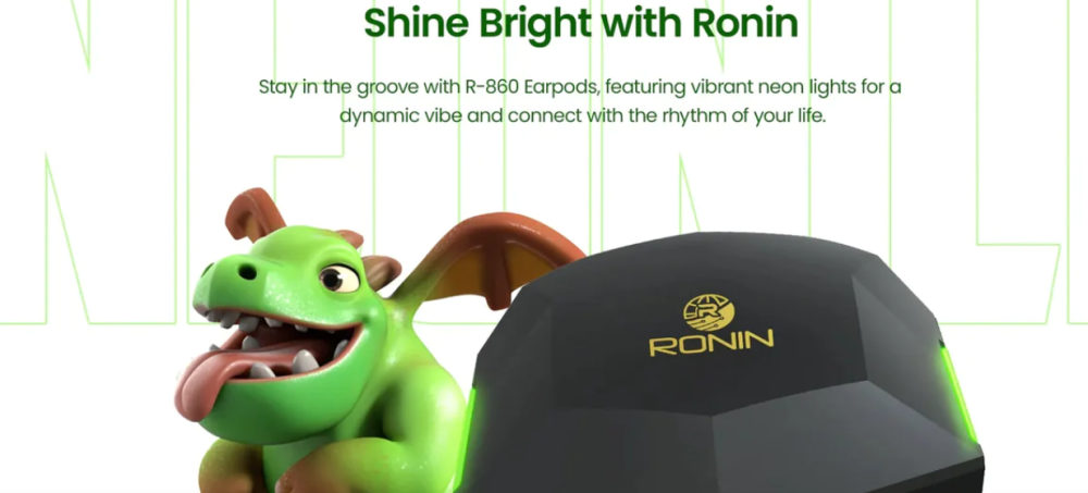Ronin Gamers Earpods (R-860)