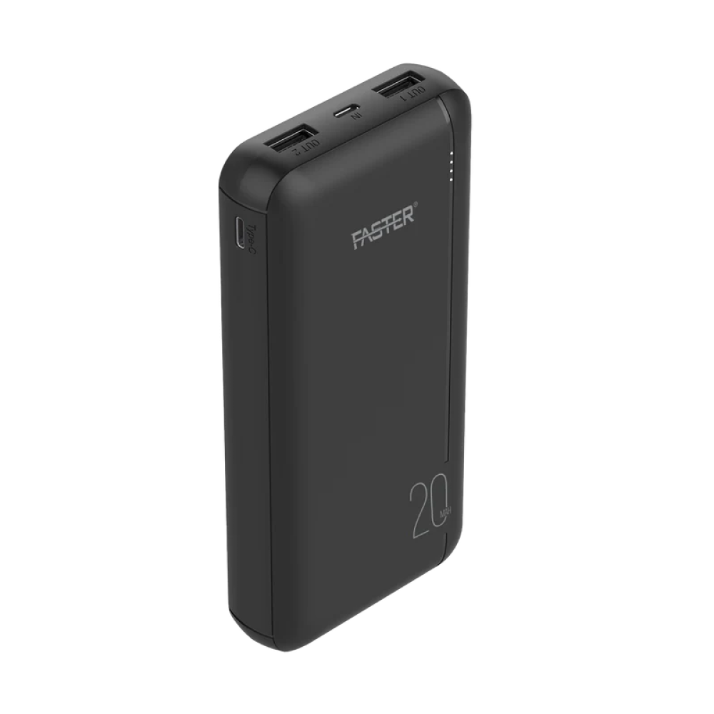 Faster W21 High-Capacity Power Bank 20000 mAh
