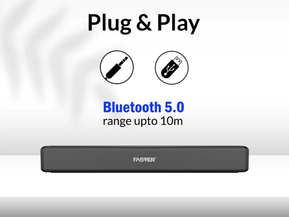 Faster Bluetooth Soundbar (XB3000)
