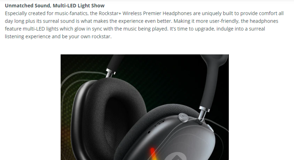 Space Solo Rs-606 Headphones