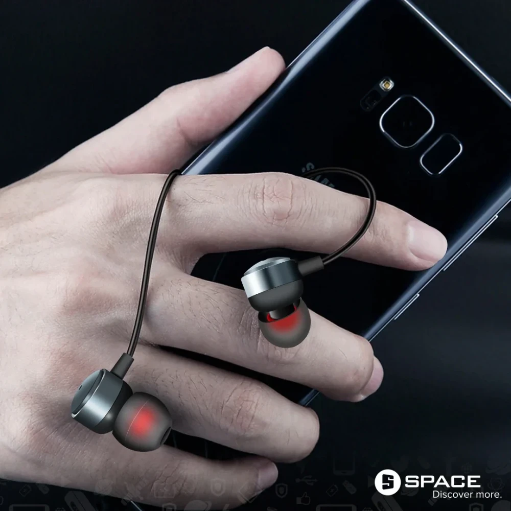 Space Rx-509 Remix Dynamic Metal Earphones